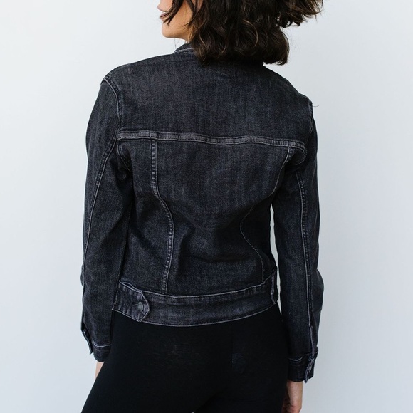 Judy Blue Black Magic Denim Jean Jacket - Picture 5 of 11